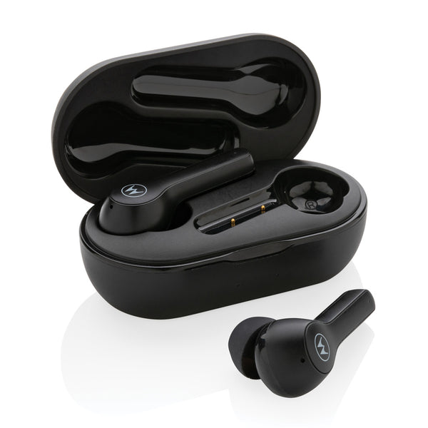 Carica l'immagine nel visualizzatore di Gallery, auricolari wireless personalizzati in abs colore nero_nero 121704667 DET09
