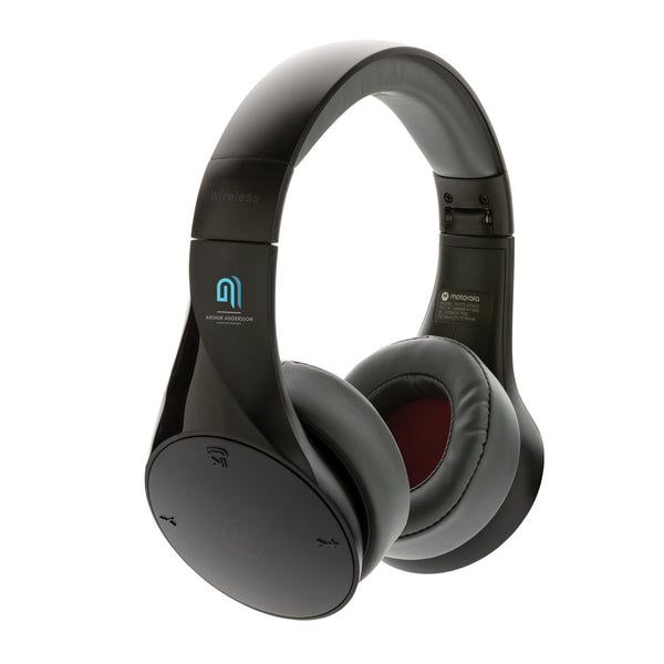 Carica l'immagine nel visualizzatore di Gallery, cuffie bluetooth personalizzate in abs colore nero_nero 121704670 DET09

