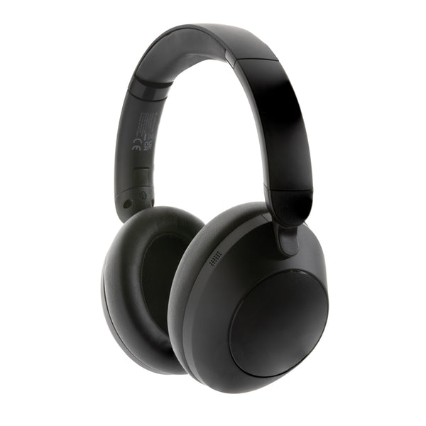 Carica l'immagine nel visualizzatore di Gallery, cuffie bluetooth personalizzate in abs riciclato, pu colore nero_nero 121704674 DET09
