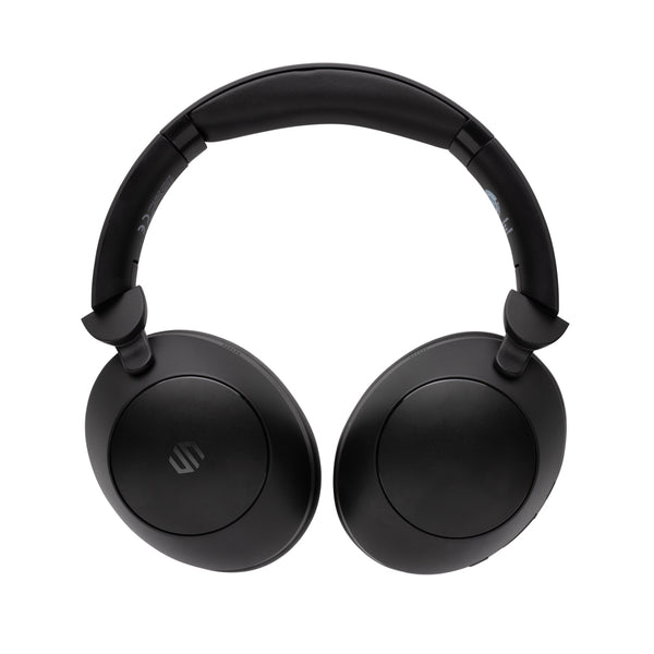 Carica l'immagine nel visualizzatore di Gallery, cuffie bluetooth personalizzate in abs riciclato, pu colore nero_nero 121704674 DET09
