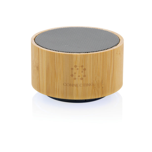 Carica l'immagine nel visualizzatore di Gallery, casse speaker bluetooth personalizzate in fsc® bambù, abs riciclato colore nero_nero 121704676 DET09
