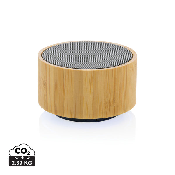 Carica l'immagine nel visualizzatore di Gallery, casse speaker bluetooth personalizzate in fsc® bambù, abs riciclato colore nero_nero 121704676 DET09
