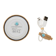 Carica l'immagine nel visualizzatore di Gallery, casse speaker bluetooth da personalizzare in fsc® bambù, abs riciclato colore bianco_bianco 121704676 DET06
