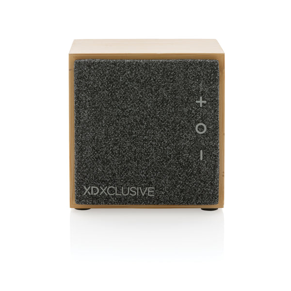 Carica l'immagine nel visualizzatore di Gallery, casse speaker bluetooth stampate con logo in fsc® bambù colore marrone_marrone 121704680 DET09

