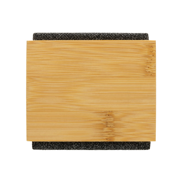 Carica l'immagine nel visualizzatore di Gallery, casse speaker bluetooth stampate con logo in fsc® bambù colore marrone_marrone 121704680 DET09
