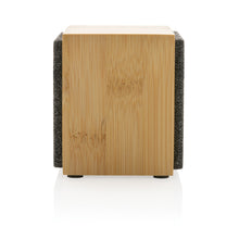 Carica l'immagine nel visualizzatore di Gallery, casse speaker bluetooth stampate con logo in fsc® bambù colore marrone_marrone 121704680 DET05
