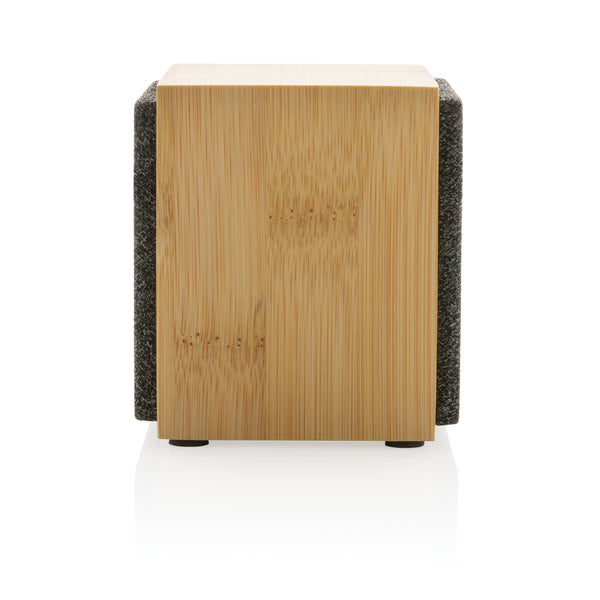 Carica l'immagine nel visualizzatore di Gallery, casse speaker bluetooth stampate con logo in fsc® bambù colore marrone_marrone 121704680 DET09
