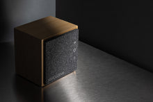 Carica l'immagine nel visualizzatore di Gallery, casse speaker bluetooth stampate con logo in fsc® bambù colore marrone_marrone 121704680 DET09

