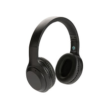 Carica l'immagine nel visualizzatore di Gallery, cuffie bluetooth personalizzate in abs riciclato, tpe riciclato colore nero_nero 121704683 DET02
