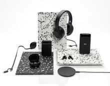 Carica l'immagine nel visualizzatore di Gallery, cuffie bluetooth personalizzate in abs riciclato, tpe riciclato colore nero_nero 121704683 DET09
