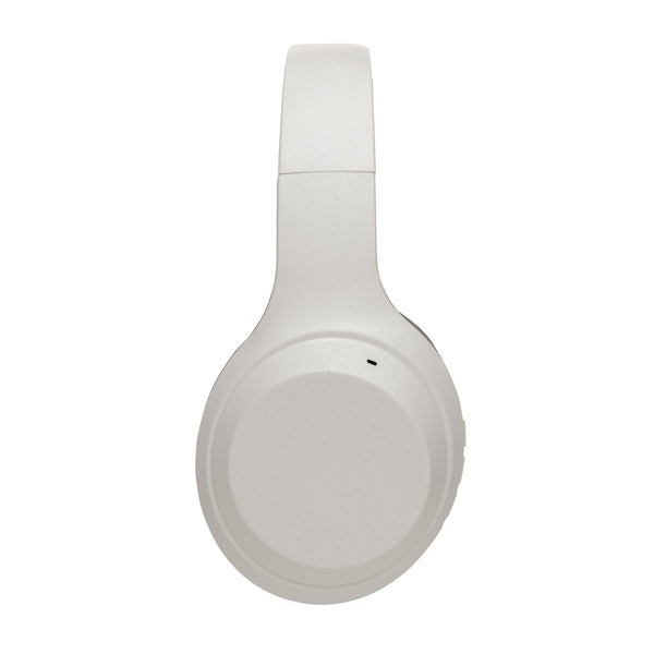 Carica l'immagine nel visualizzatore di Gallery, cuffie bluetooth da personalizzare in abs riciclato, tpe riciclato colore bianco_bianco 121704683 DET09
