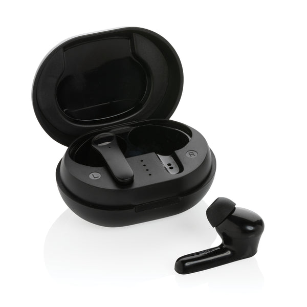 Carica l'immagine nel visualizzatore di Gallery, auricolari wireless personalizzati in abs riciclato, tpe riciclato colore nero_nero 121704684 DET09

