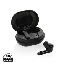 Carica l'immagine nel visualizzatore di Gallery, auricolari wireless personalizzati in abs riciclato, tpe riciclato colore nero_nero 121704684 DET01
