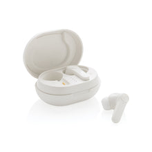 Carica l'immagine nel visualizzatore di Gallery, auricolari wireless da personalizzare in abs riciclato, tpe riciclato colore bianco_bianco 121704684 DET02
