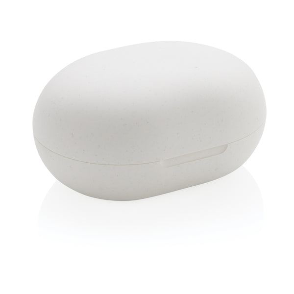 Carica l'immagine nel visualizzatore di Gallery, auricolari wireless da personalizzare in abs riciclato, tpe riciclato colore bianco_bianco 121704684 DET09
