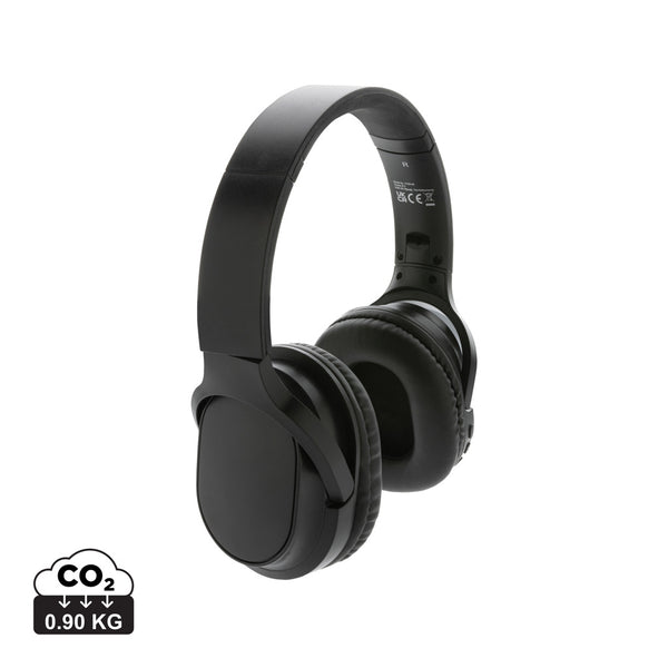 Carica l'immagine nel visualizzatore di Gallery, cuffie bluetooth personalizzate in abs riciclato colore nero_nero 121704686 DET09
