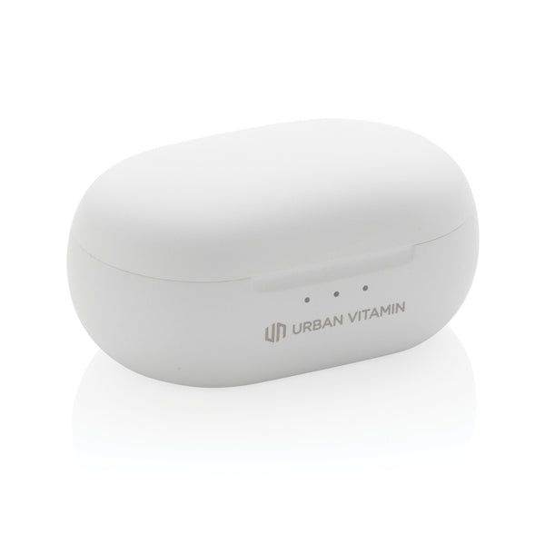 Carica l'immagine nel visualizzatore di Gallery, auricolari wireless da personalizzare in abs, pc colore bianco_bianco 121704687 DET09
