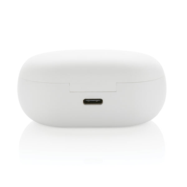 Carica l'immagine nel visualizzatore di Gallery, auricolari wireless da personalizzare in abs, pc colore bianco_bianco 121704687 DET09
