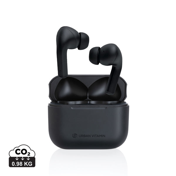 Carica l'immagine nel visualizzatore di Gallery, auricolari wireless personalizzati in abs colore nero_nero 121704688 DET09
