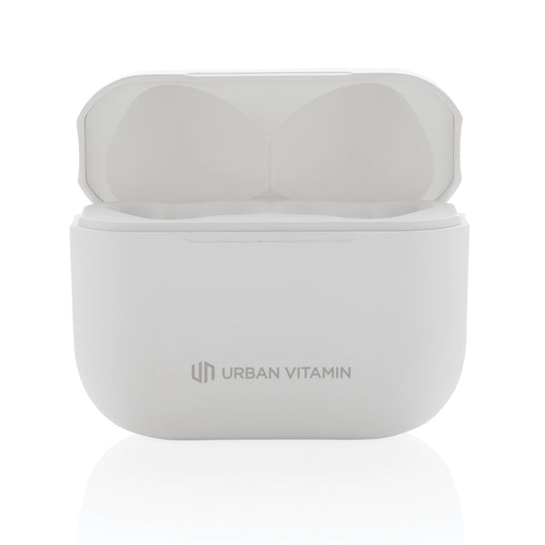 Carica l'immagine nel visualizzatore di Gallery, auricolari wireless da personalizzare in abs colore bianco_bianco 121704688 DET09
