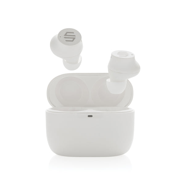 Carica l'immagine nel visualizzatore di Gallery, auricolari wireless da personalizzare in abs, pc colore bianco_bianco 121704689 DET09
