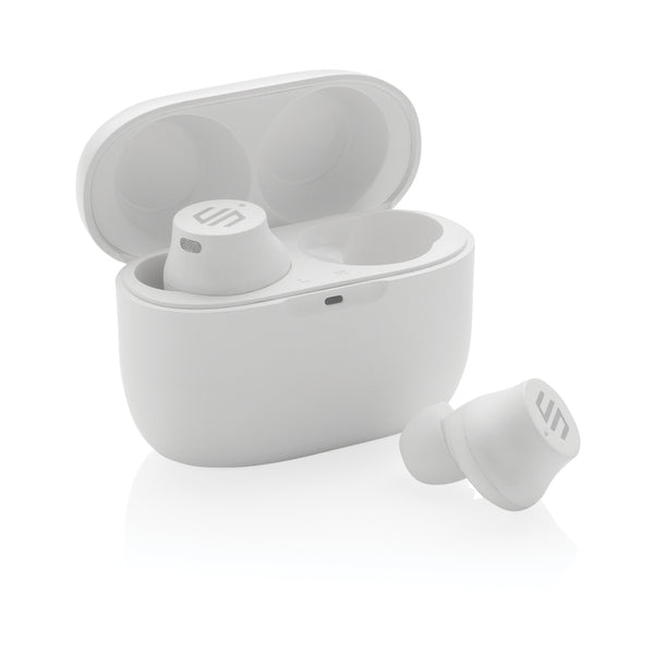 Carica l'immagine nel visualizzatore di Gallery, auricolari wireless da personalizzare in abs, pc colore bianco_bianco 121704689 DET09
