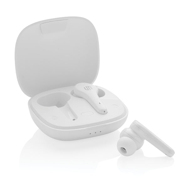 Carica l'immagine nel visualizzatore di Gallery, auricolari wireless da personalizzare in abs colore bianco_bianco 121704690 DET09
