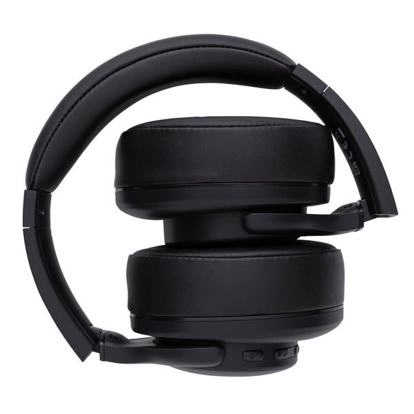 Carica l'immagine nel visualizzatore di Gallery, cuffie bluetooth personalizzate in abs, pu colore nero_nero 121704692 DET09
