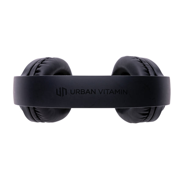 Carica l'immagine nel visualizzatore di Gallery, cuffie bluetooth personalizzate in abs, pu colore nero_nero 121704693 DET09
