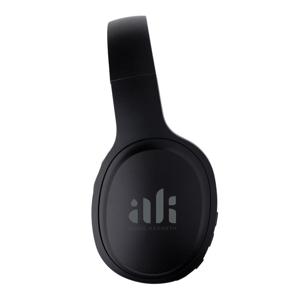 Carica l'immagine nel visualizzatore di Gallery, cuffie bluetooth personalizzate in abs, pu colore nero_nero 121704693 DET09
