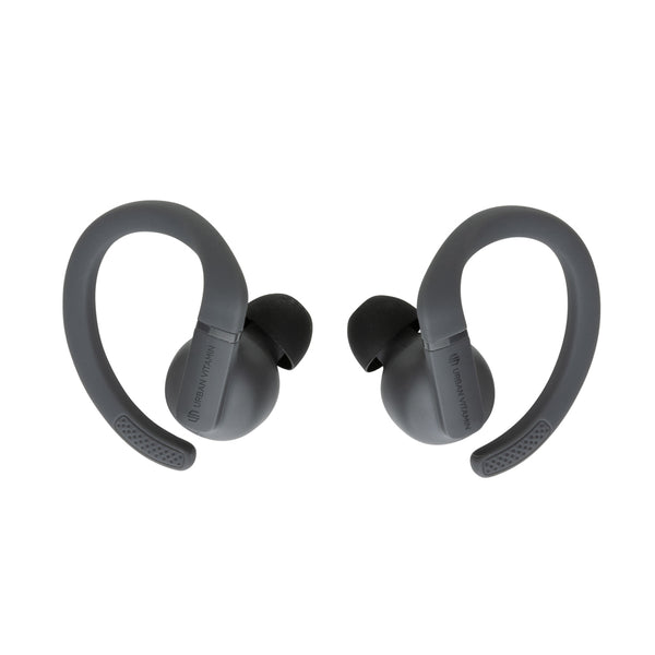 Carica l'immagine nel visualizzatore di Gallery, auricolari wireless da personalizzare in abs riciclato colore grigio_grigio 121704694 DET09
