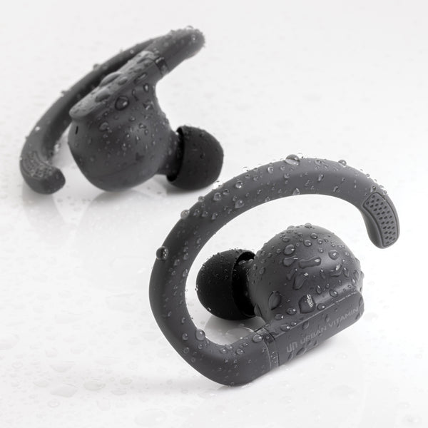 Carica l'immagine nel visualizzatore di Gallery, auricolari wireless da personalizzare in abs riciclato colore grigio_grigio 121704694 DET09
