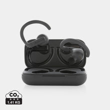 Carica l'immagine nel visualizzatore di Gallery, auricolari wireless da personalizzare in abs riciclato colore grigio_grigio 121704694 DET01
