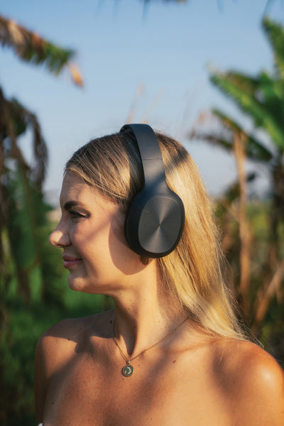 Carica l'immagine nel visualizzatore di Gallery, cuffie bluetooth personalizzate in abs riciclato, pu riciclato colore nero_nero 121704696 DET09
