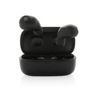 auricolari wireless personalizzati in abs riciclato, pu colore nero_nero 121704698 VAR01