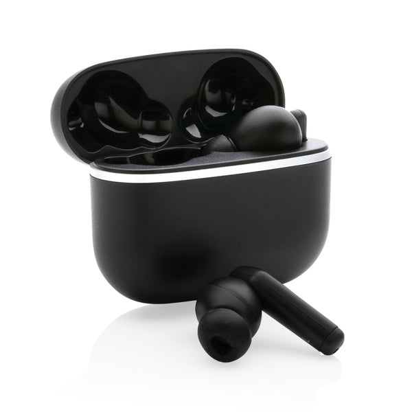 Carica l'immagine nel visualizzatore di Gallery, auricolari wireless personalizzati in abs riciclato colore nero_nero 121704701 DET09
