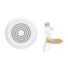Carica l'immagine nel visualizzatore di Gallery, casse speaker bluetooth da personalizzare in abs riciclato, tpu riciclato colore bianco_bianco 121704702 DET05
