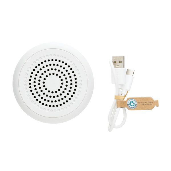 Carica l'immagine nel visualizzatore di Gallery, casse speaker bluetooth da personalizzare in abs riciclato, tpu riciclato colore bianco_bianco 121704702 DET09
