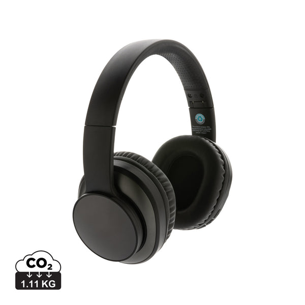 Carica l'immagine nel visualizzatore di Gallery, cuffie bluetooth personalizzate in abs riciclato, alluminio riciclato colore grigio_grigio 121704705 DET09
