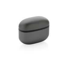 Carica l'immagine nel visualizzatore di Gallery, auricolari wireless da personalizzare in alluminio riciclato, abs riciclato colore grigio_grigio 121704706 DET03

