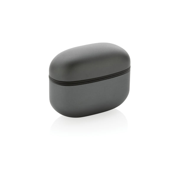 Carica l'immagine nel visualizzatore di Gallery, auricolari wireless da personalizzare in alluminio riciclato, abs riciclato colore grigio_grigio 121704706 DET09

