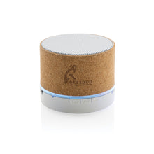 Carica l'immagine nel visualizzatore di Gallery, casse speaker bluetooth stampate con logo in sughero, abs colore marrone_marrone 121704712 DET05
