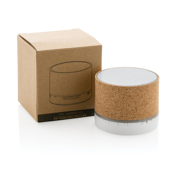 Carica l'immagine nel visualizzatore di Gallery, casse speaker bluetooth stampate con logo in sughero, abs colore marrone_marrone 121704712 DET08
