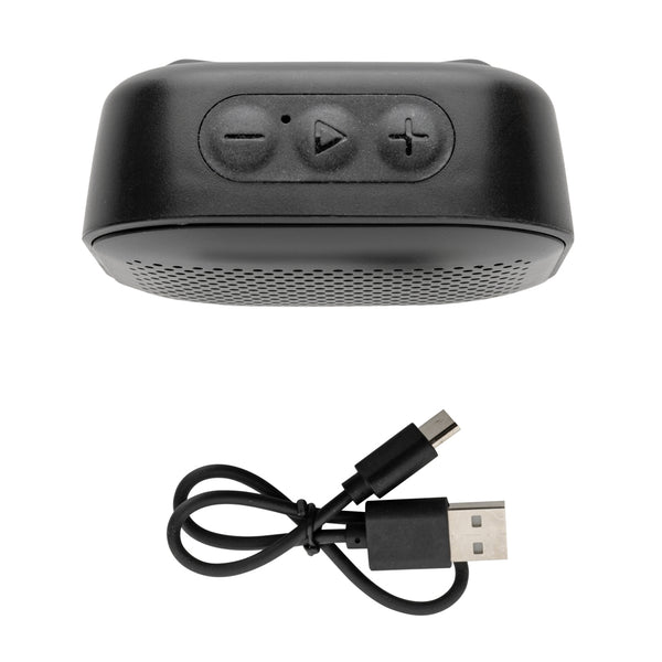 Carica l'immagine nel visualizzatore di Gallery, casse speaker bluetooth personalizzate in abs riciclato colore nero_nero 121704714 DET09

