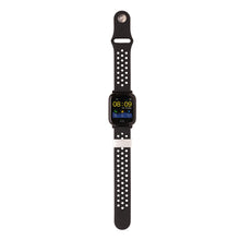 Carica l&#39;immagine nel visualizzatore di Gallery, bracciali e orologi fitness personalizzati in abs, silicone colore nero_nero 121704795 DET04
