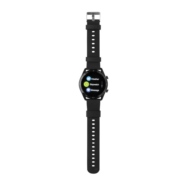 Carica l'immagine nel visualizzatore di Gallery, bracciali activity tracker personalizzati in tpe riciclato, abs colore nero_nero 121704800 DET09
