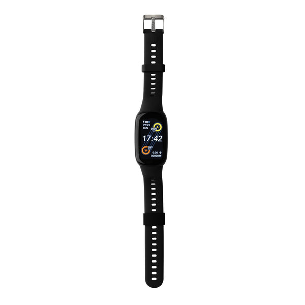 Carica l'immagine nel visualizzatore di Gallery, bracciali activity tracker personalizzati in tpe riciclato, abs colore nero_nero 121704804 DET09
