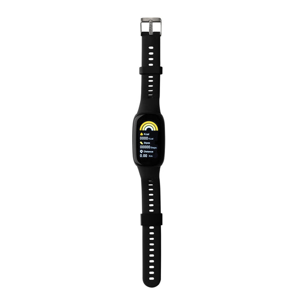 Carica l'immagine nel visualizzatore di Gallery, bracciali activity tracker personalizzati in tpe riciclato, abs colore nero_nero 121704804 DET09
