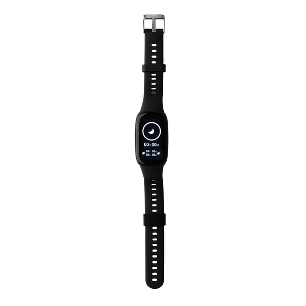 Carica l'immagine nel visualizzatore di Gallery, bracciali activity tracker personalizzati in tpe riciclato, abs colore nero_nero 121704804 DET09
