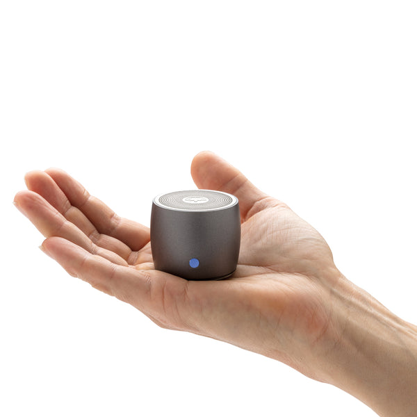 Carica l'immagine nel visualizzatore di Gallery, casse speaker bluetooth personalizzate in lega di alluminio riciclato colore grigio_grigio 121704817 DET09
